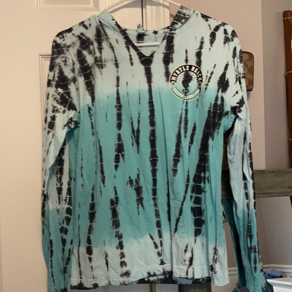 long sleeve myrtle beach light hoodie